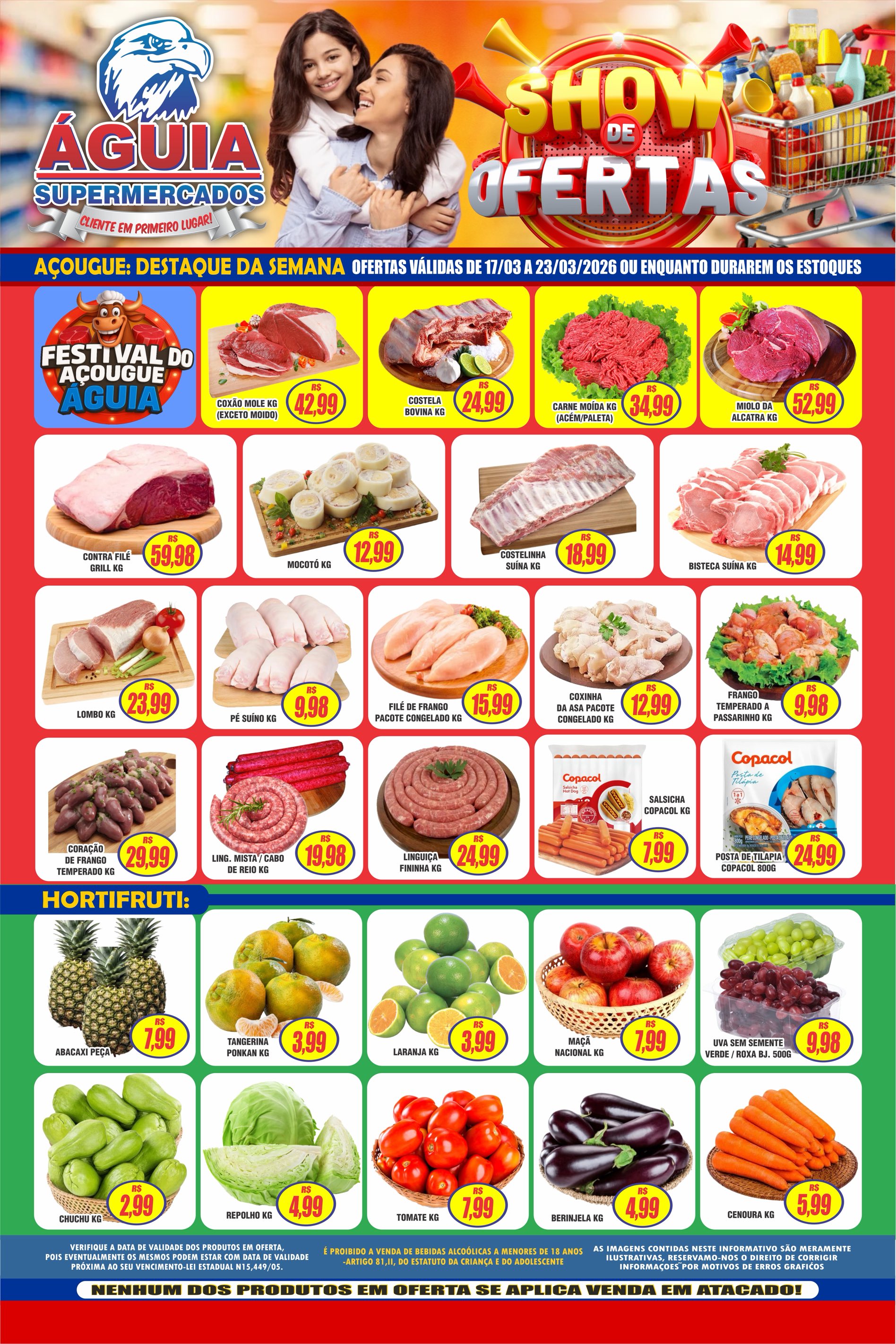 Jornal de Ofertas Aguia - Frente